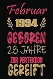 Photo Gallery februar 1994 geboren 28 jahre zur perfektion gereift- notizbuch: ein tolles notizbuch für den jahrgang 1994 der im februar geburtstag hat. ... geburtstag, 15.24 x 22.86 cm, 110 seiten., Photo Gallery februar 1994 geboren 28 jahre zur perfektion gereift- notizbuch: ein tolles notizbuch für den jahrgang 1994 der im februar geburtstag hat. ... geburtstag, 15.24 x 22.86 cm, 110 seiten.,