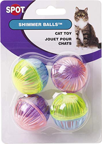 Shimmer Balls Cat Toy (4 Pack)