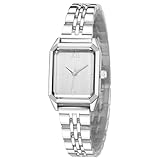 IBSO Luxury Square Bracelet Watch for Women – Simple Fashion Ladies Wristwatch Japanese Quartz Movement, Daily Waterproof (8722 SR)