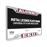 Desert Cactus Eastern Kentucky Colonels License Plate Frame (Alumni)