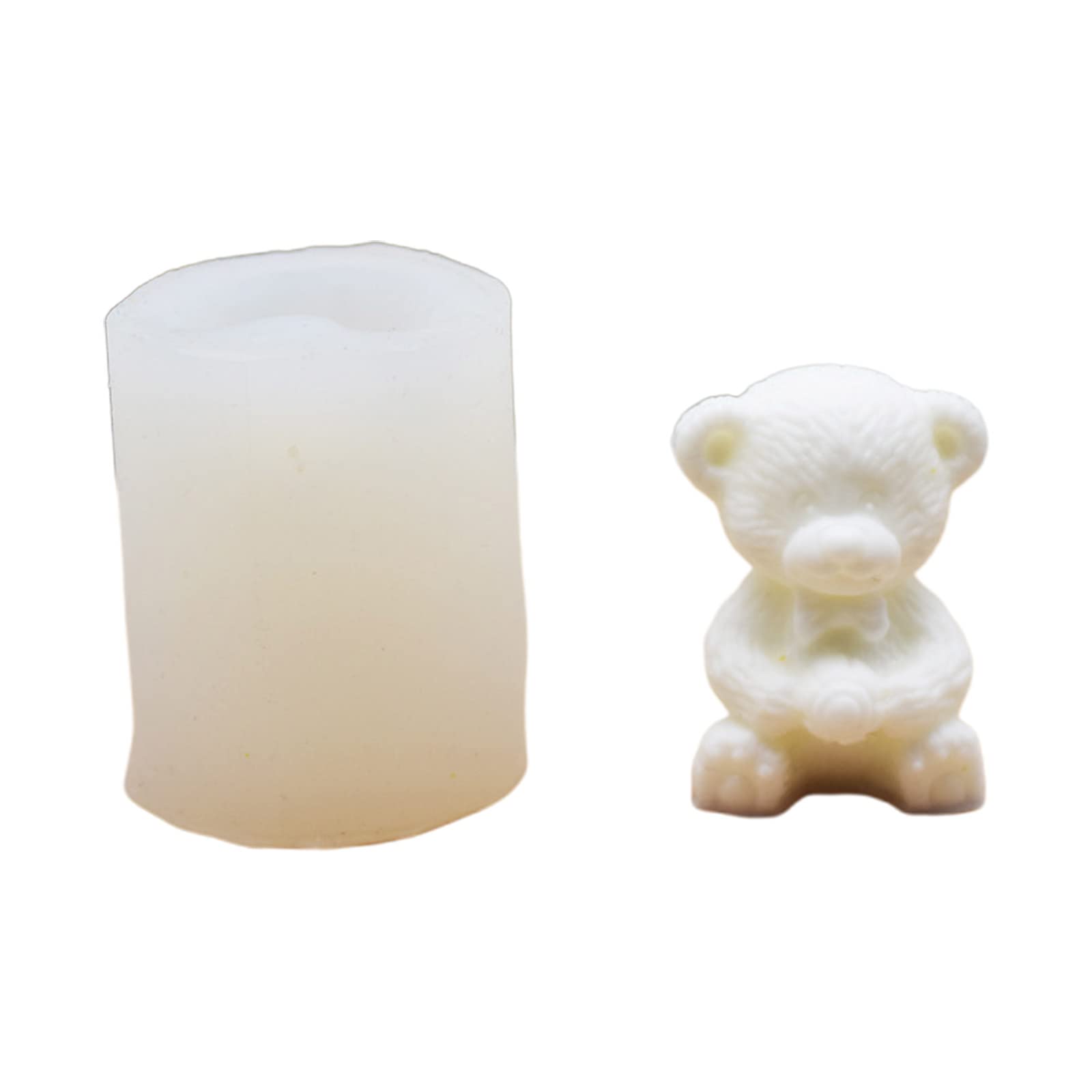 NEWFT Silicone Mold Cartoon Soap Making Supplies Cake Decorating Household Candle Resin Crafts