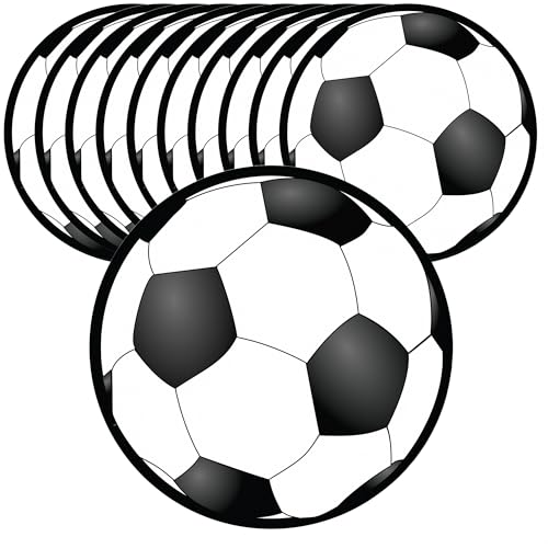 Soccer Paper Cutouts 50pcs, 5