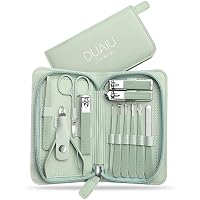 DUAIU Set Manicura y Pedicura,12 Piezas Kit UñAs Profesional Set