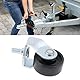 SG Store 2 Stücke 2-ton Hydraulische Jack Caster Ersatz Rad für Garage 7x4cm