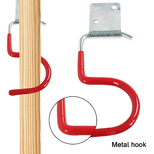LIFEDYLUK 15 PACK Support pour Outils de Jardin, Crochet de Rangement Mural Garage, Broom Holder Wall, Crochets Muraux pour Garage pour Outils de Jardin, Organisateur d'Outils en Métal – vue 5