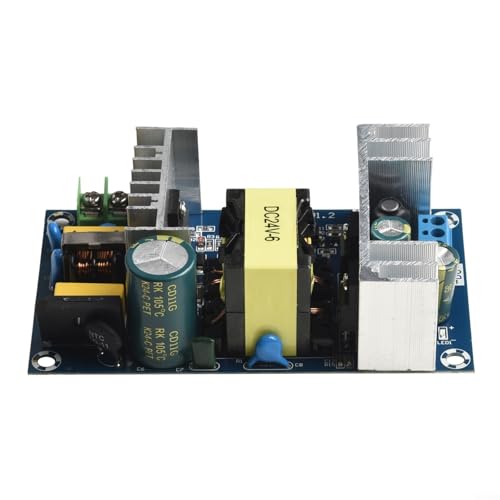 Switch Power Supply Module 24V 6A 150W AC 100-240V to DC 24 Volt Converter for Industrial Equipment with Over Voltage, Over Current and S