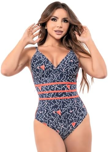 Maiô Feminino Frente Única Elegante com Bojo Removível