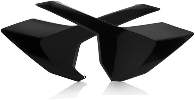 Acerbis Side Panels Black Compatible with Husqvarna TX 300 2017-2018/FC 250/350/450/TC 125 2016-2018/FE 250/350/450/501/TE 150/250/300 2017-2019/Compatible with GPX TSE 250R 2019-2449550001