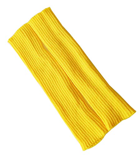 CHUNG Women Juniors Knitted Leg Warmers 16" Neon Party Dance Sports Fitness Halloween Accessory Pack of 1/2/32