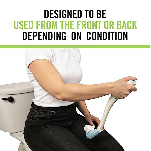 Juvo Toilet Aid - 18” Long Reach Personal Wiping Aid with Hygienic Cover - Easy Use Comfort Self Wiper for Toileting (SATA01) 5 Juvo Toilet Aid - 18” Long Reach Personal Wiping Aid with Hygienic Cover - Easy Use Comfort Self Wiper for Toileting (SATA01) - Image 6