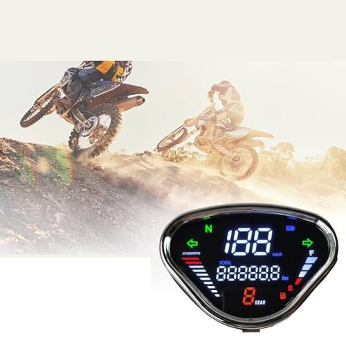 Ensemble d'instruments compteur de moto rétroéclairé haute précision DAX CT70