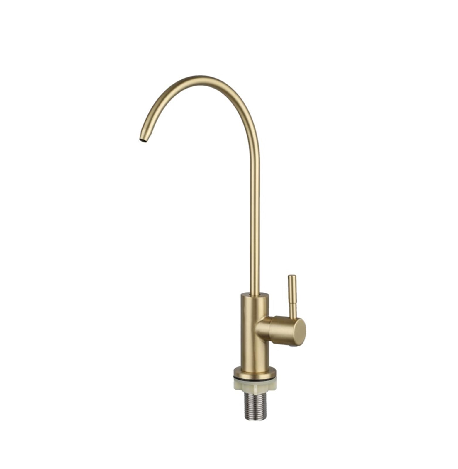 Purificateur d'eau en acier inoxydable brossé pour évier de cuisine