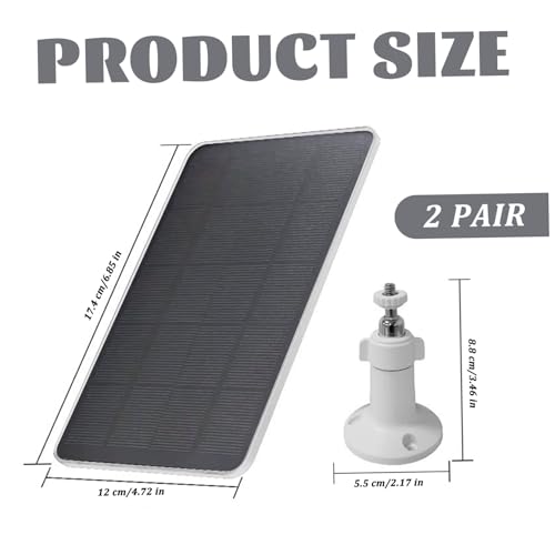 Panneau solaire 3W 6V avec batterie et support rotatif robuste - 2