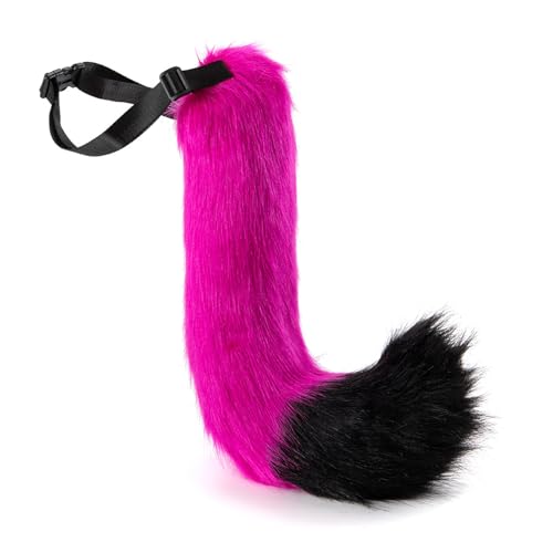 Cola de animal para cosplay y convenciones de anime accesorio ajustable suave