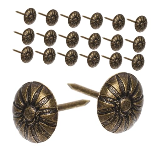 SOLUSTRE Upholstery Nail Carpet Tack 1000pcs Decorative Sofa Tack Sturdy Iron Easy Install Versatile Use