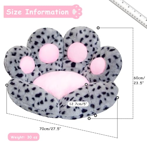 Coussin patte de chat anti mal de dos pour chaise de bureau rigide - 4