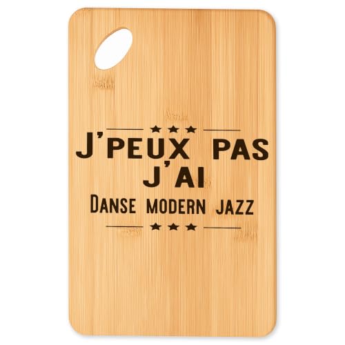 Planche à découper en bambou Danse modern jazz pour cuisine