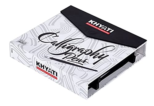 Steel Brush Calligraphy Dip Pens, Set of 15 Variants for Hand Let...