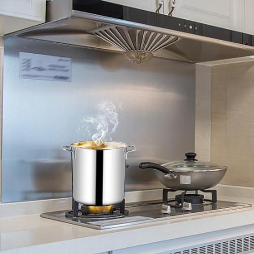 Marmite à soupe en acier inoxydable 304 épais de qualité supérieure avec couvercle - 5