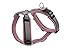 Hunter Hundegeschirr Maldon UP, Farbe: Altrosa/grau, weich gepolstert & komfortabel, stark reflektierend durch 3M Scotchlite, 4-Fach verstellbar, mit gepolstertem Griff (ab S-M), Größe: XS-S