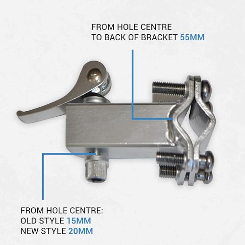 WeeRide Uni – Erwachsene Anhängerkupplung Co-Pilot-Ersatzkupplung, Silber, Hitch