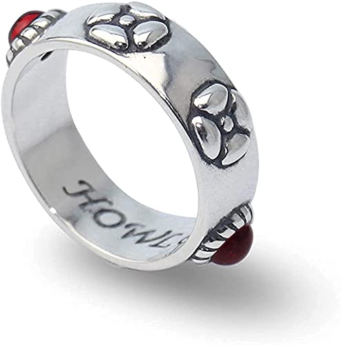 Jiangtao Anime Howl's Moving Castle 925 Sterling Silver Ring Sophie Ring Cosplay Jewelry Women Girl Lover Gift Us Size 5 6 7 8 9# (9) #TOP25