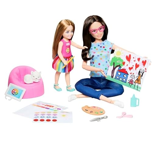 Barbie Tú Puedes ser Muñeca Profesiones Terapeuta de Arte con niña y Accesorios de Salud Mental, Juguete +3 años (Mattel HRG48) | Ya disponible en tu tienda friki favorita! En mundofriki.es! Barbie Tú Puedes ser Muñeca Profesiones Terapeuta de Arte con niña y Accesorios de Salud Mental, Juguete +3 años (Mattel HRG48) | Ya disponible en tu tienda friki favorita! En mundofriki.es!