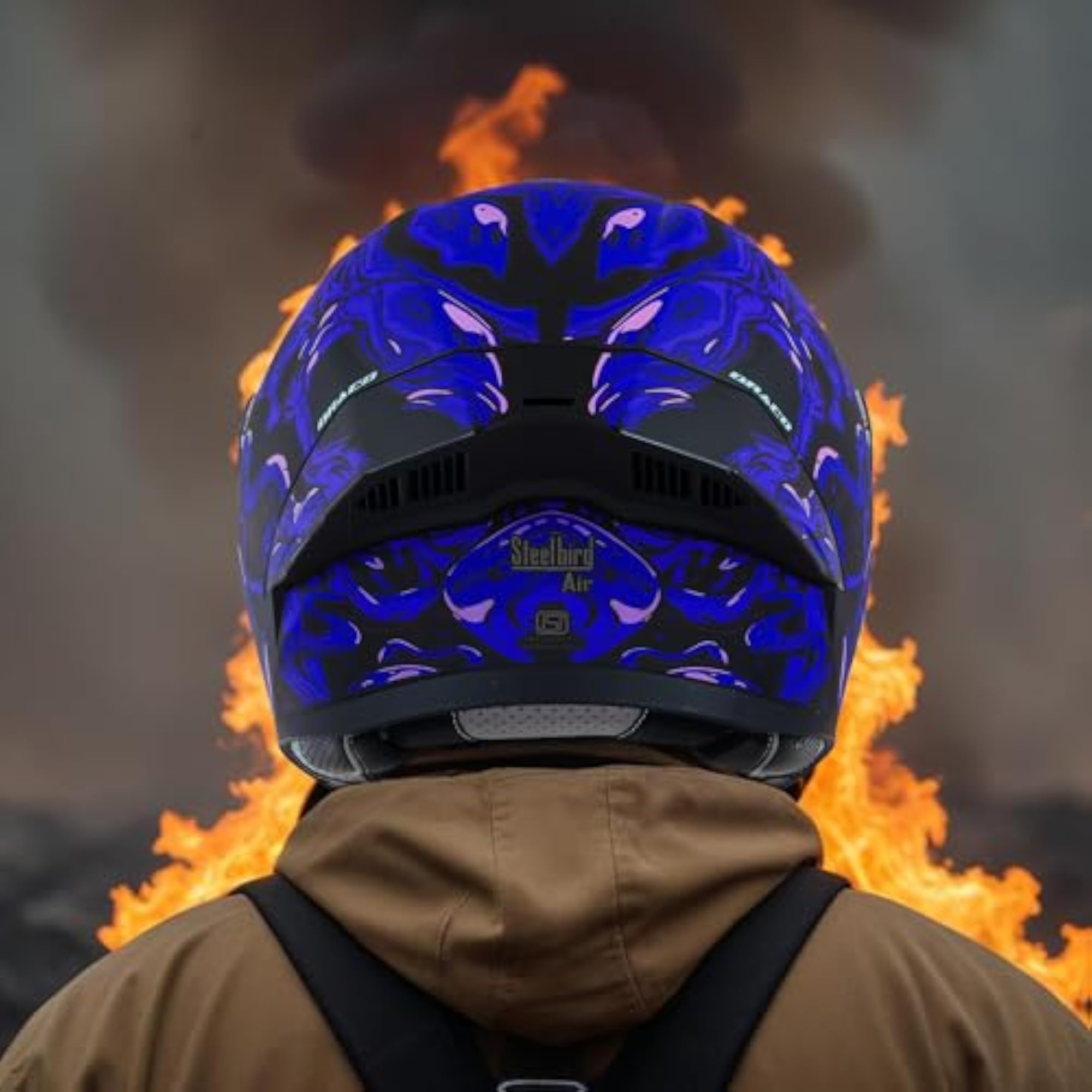 SBA-20 Draco ISI Flip-Up Helmet with Skull Cup