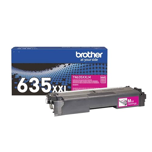 Cartouche Brother TN635XXLM magenta pour une netteté laser et rendu haut de gamme