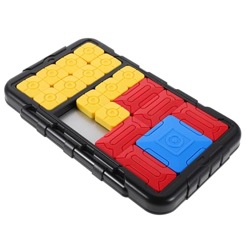 Milisten Portable Slide Puzzle Game Fun Puzzle for Adults Develops Spatial Thinking with Difficulty Levels for Travel Birthday