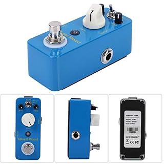 Pédale d’effet de pédale d’effet Overdrive de style blues pratique pour la pratique des guitaristes - Les Beatles, Paul McCartney, John Lennon, RIngo Starr, George Harrison Pédale d'effet de pédale d'effet Overdrive de style blues pratique pour la pratique des guitaristes – Image 6