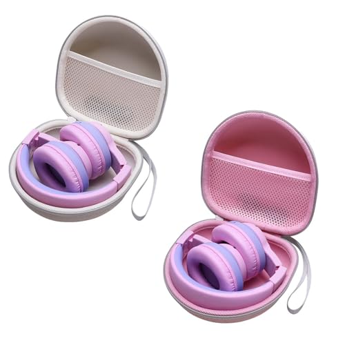 Kids Headphone Case Compatible with iClever HS19/BTH12, Candy Bila, MIDOLA MD-B01, EarFun Headphones, 2PCS