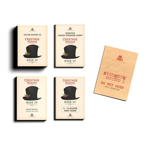 Juego de misterio navideño estilo victoriano para adultos miniatura 2