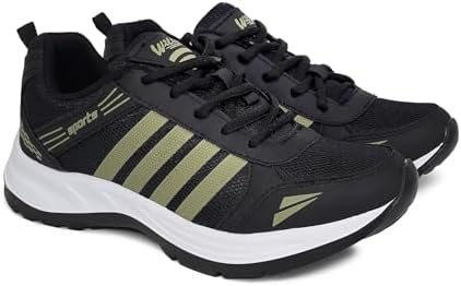 ASIAN Men's Cosco-13 Sports Running,Walking & Gym, School Shoes Lightweight Eva Sole Extra Jump Casual Sneaker Lace-Up Shoes for Men's & Boy's