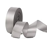 Double Face Satin Ribbon 1" Wide x 20 Yards for Party Wedding Home Decoration Handmade Craft (012 Si
