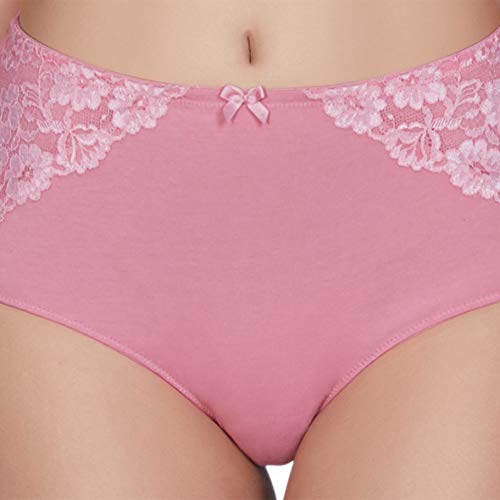 Image of Amante High Rise Lace Full Brief Panty