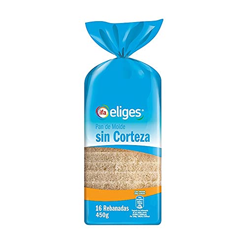 Ifa Eliges Pan De Molde Sin Corteza - 450 gr.