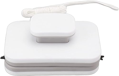 Miniatura 2 de Limpiador magnético de ventana de mango grande  Herramienta de limpieza de ventanas de plástico de doble cara para gafas de oficina