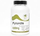 Pyruvate 1000mg ~ 100 Capsules - No Additives ~ Naturetition Supplements