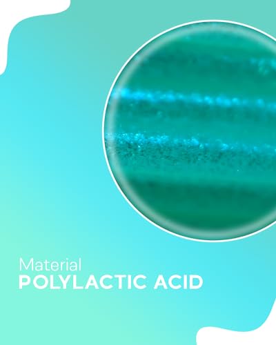 Image of Cookiecad PLA Filament 1.75mm 1kg Iridescent Glitter 3D Printer Filament - Mint Green Elixir PLA