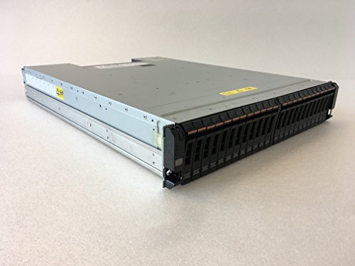Rail Kit Included IBM STORWIZE V7000 Storage Array, 14.4TB Dual RAID enclosure, 24x 600GB 10K 6Gbps HDD 85Y6052, 2x Power Supplies, Rack Kit