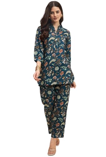 Image of Truvon Fashions Women's Co-Ords Set, Kurta and Pant Set