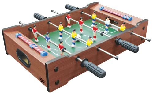 CARROMCO FLIP-XW Multigame 2in1 Mini Tischauflage| Kicker & Hockey