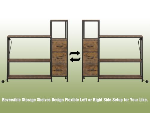 Soporte para pecera resistente de metal con estantes de 3 niveles 6