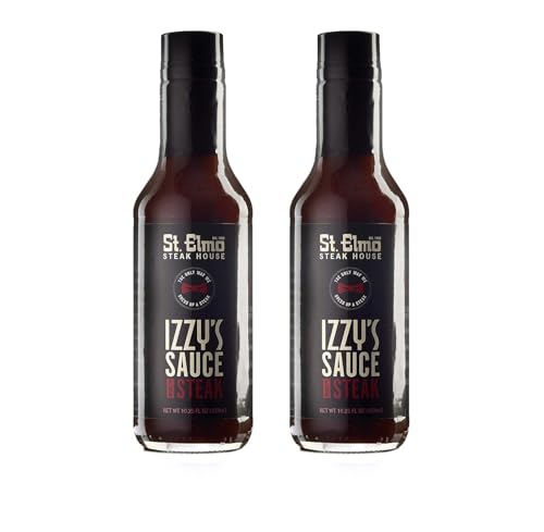 Steak House Seasoning or Sauce for Steak, 2-Pack (Izzy's Sauce for Steak)
