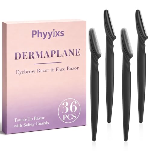 Phyyixs 36-piece razor set with protective covers — the sheer count is what makes it a shared-supply buy