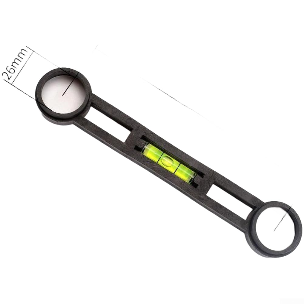 ABS Shower Faucet Leveling Tool with Bubble Level for Bent Foot Installation, Pipe Offset Alignment Gauge for DIY Plumbing and Bathroom Tap Fitting(5)