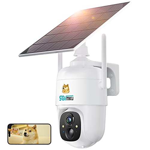 SOVMIKU CQ1 2K Solar Security Camera