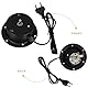 VICASKY Discokugel Motor Spiegelkugel Windspinnermotor 3W Elektrischer Drehmotor Disco Spiegelkugeln Rotierendes System Ideal Partys Und Veranstaltungen EU Stecker 25 Umdrehungen Pro Minute