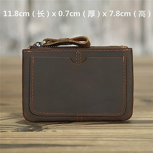 Wallets,Retro Coin Purse Coin Purse Small Wallet Mini Short Zipper Card Holder Wallet Ultra Thin (C 11 * 7 * 1cm)(C)3